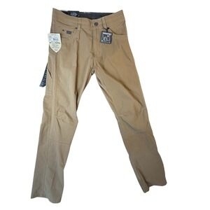 Kuhl Radikl Pants Mens 30x34 Dark Khaki NEW 5109 Klassik Fit Hiking Outdoor